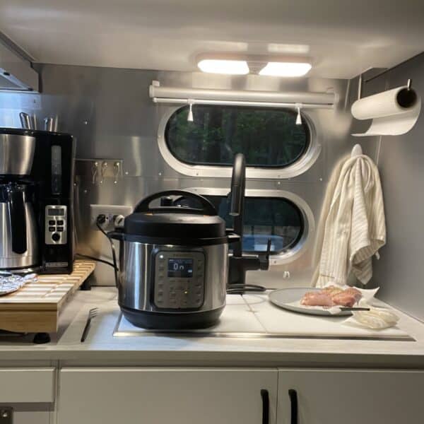Instant Pot Duo Plus perfect size for camping