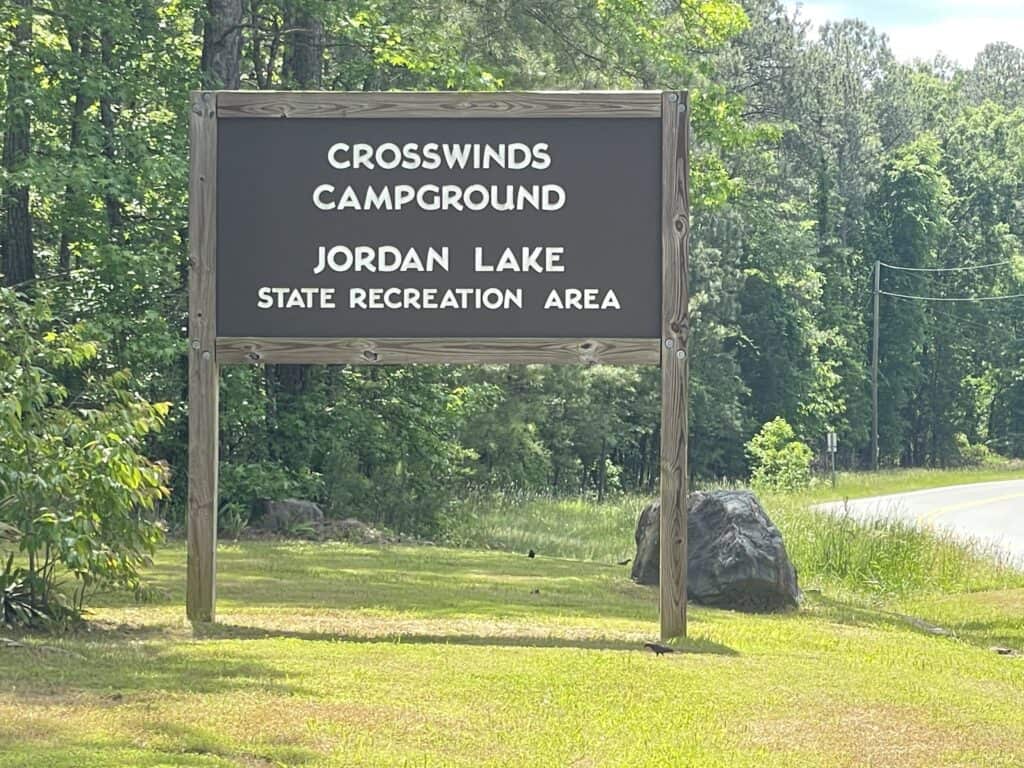 Crosswinds Campground Jordan Lake State Park