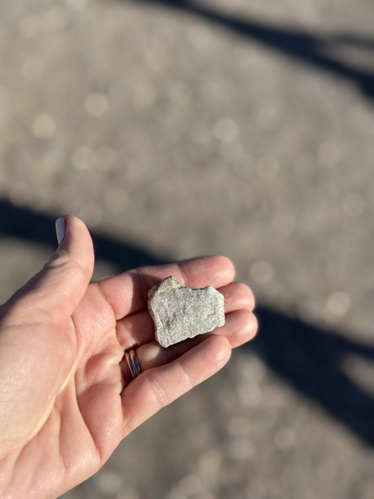 Heart Shaped Stone at Devil's Hole