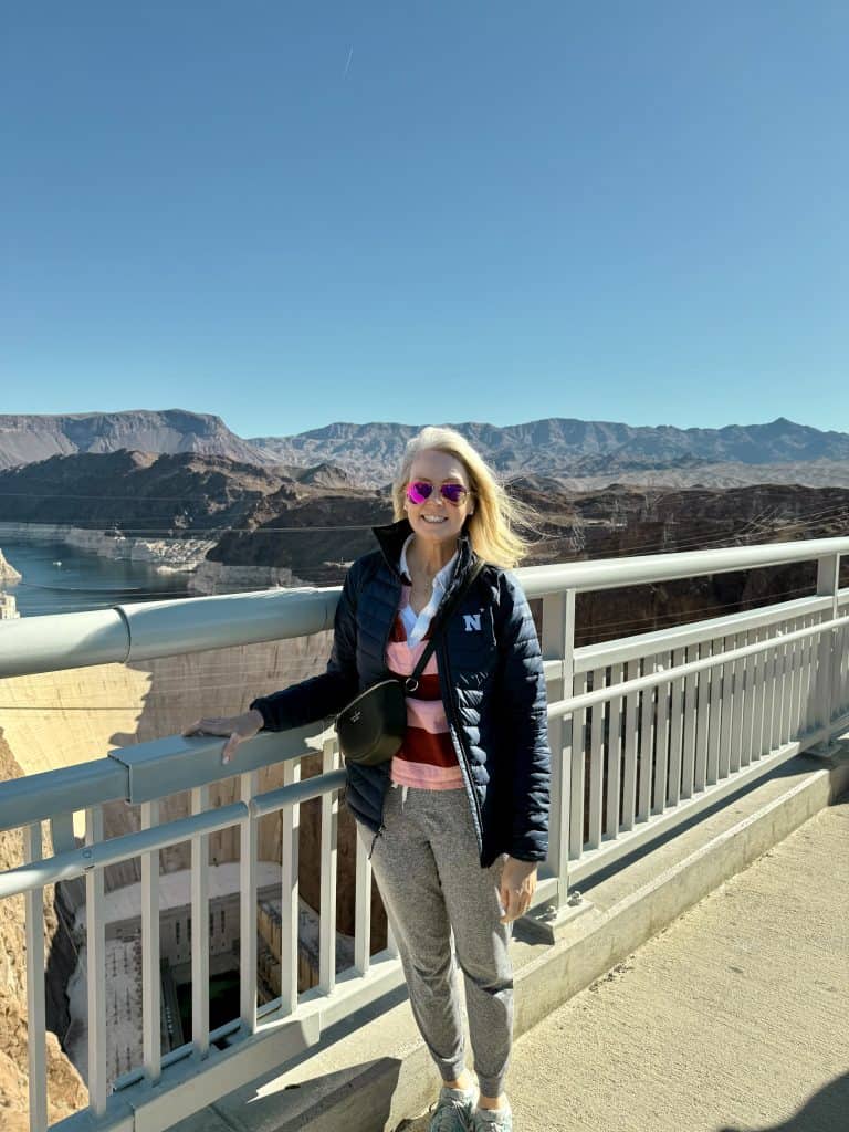 Tessa Travels at Hoover Dam